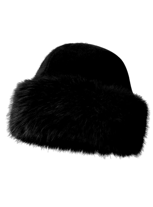 Midnight Fur Hat