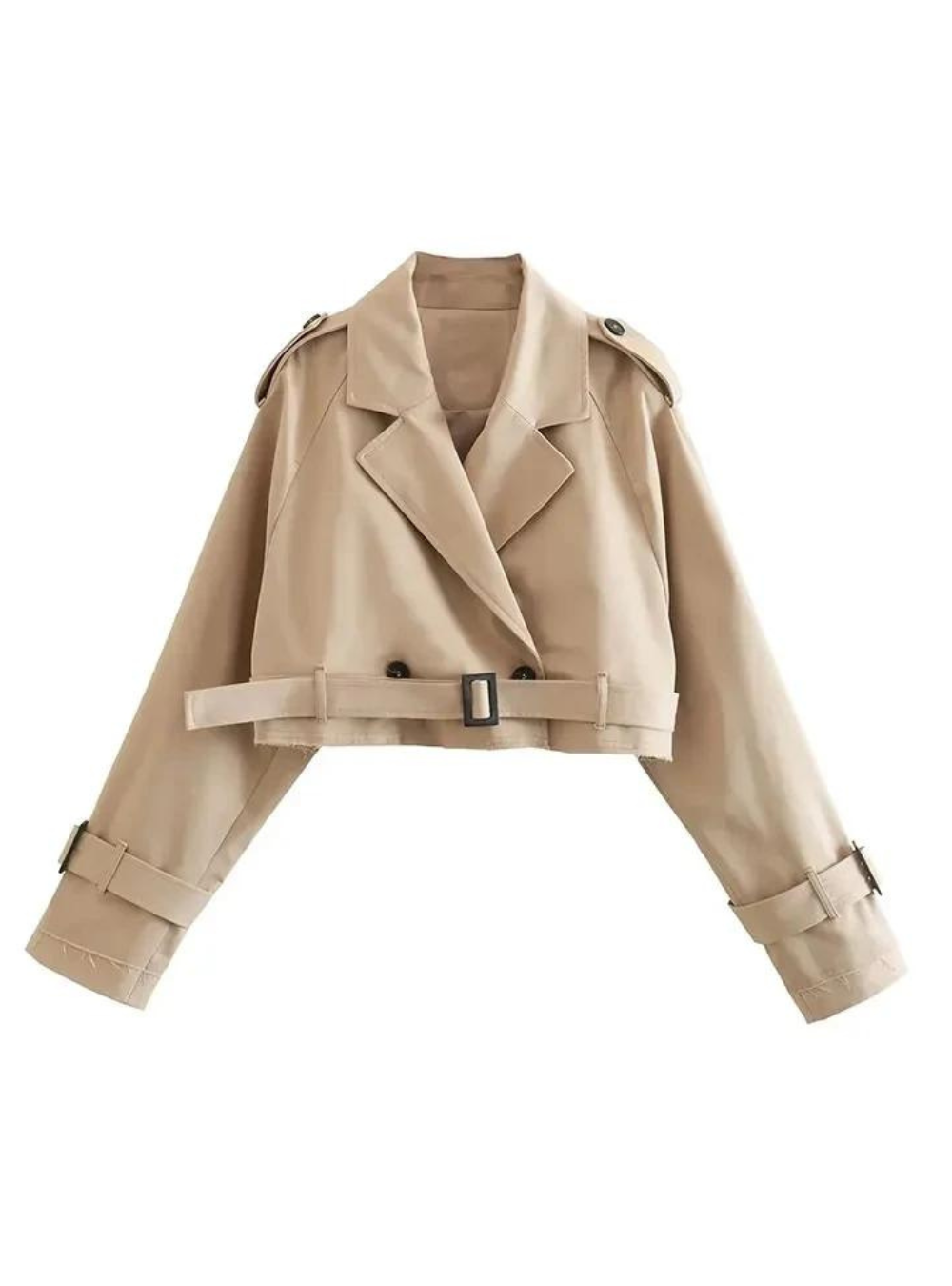 Short coat in beige