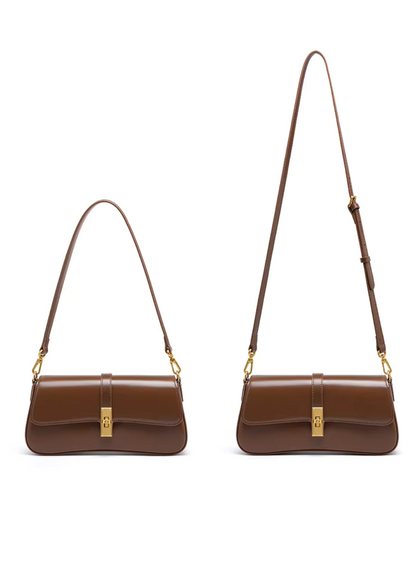 Reina leather shoulder bag